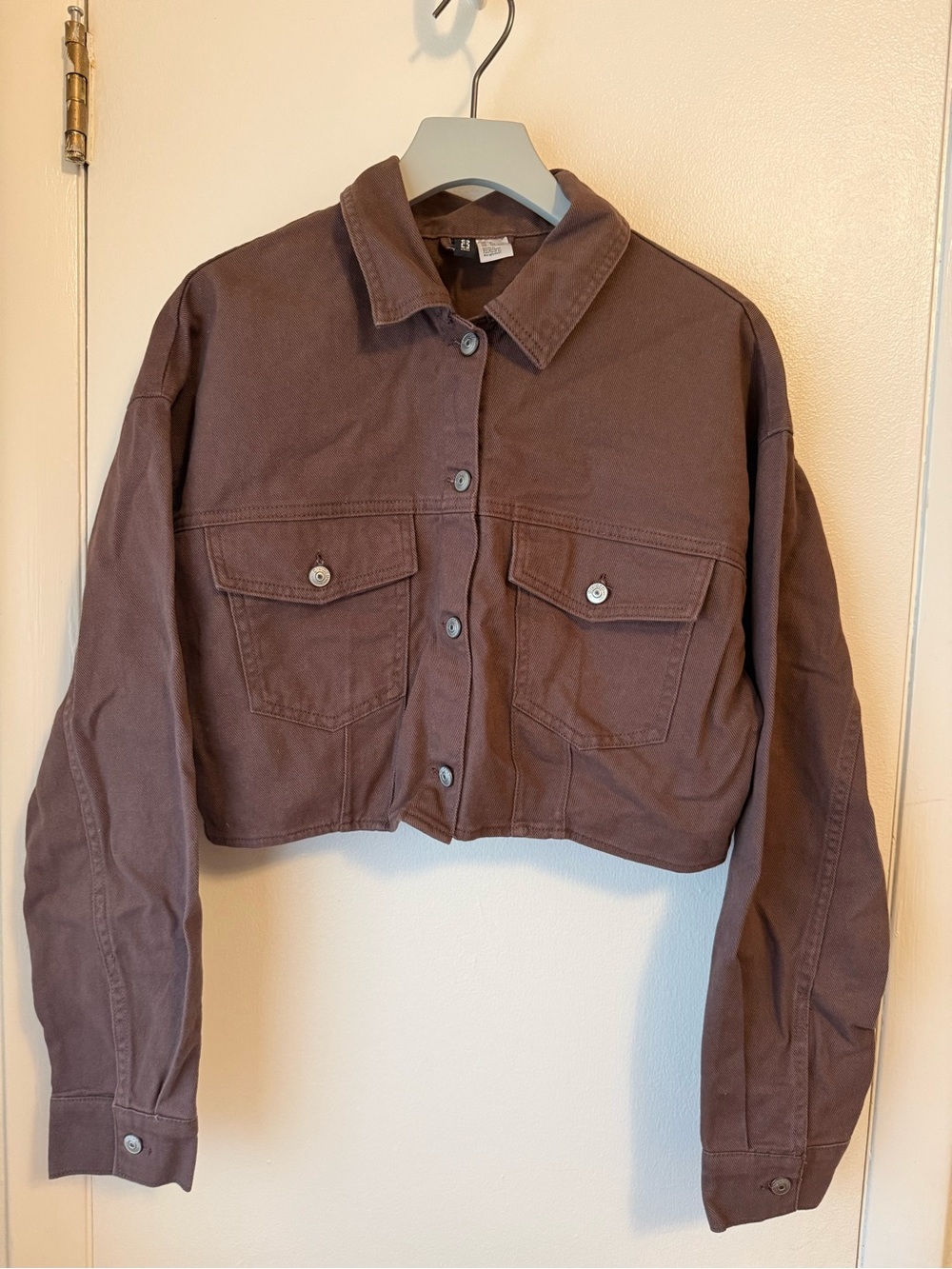 H&M Cropped Brown Women's Jacket